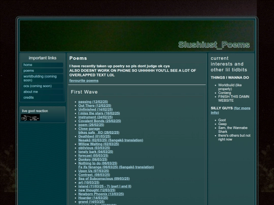 poems2 screenshot