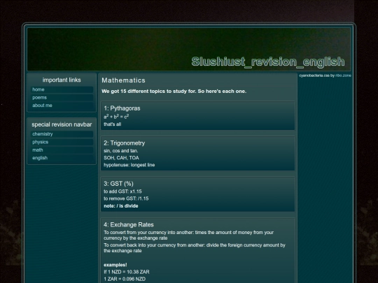 revision/math screenshot