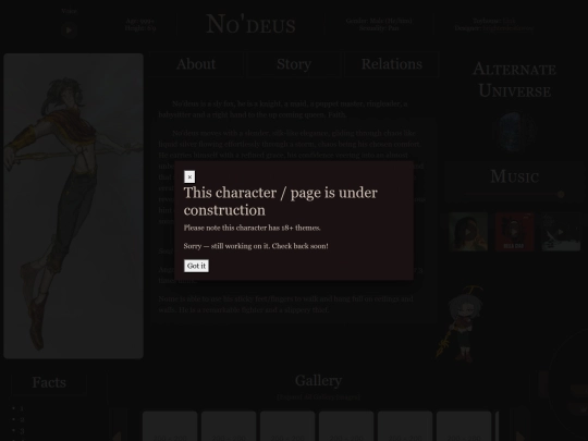 Spil the world/Characters/Nome screenshot