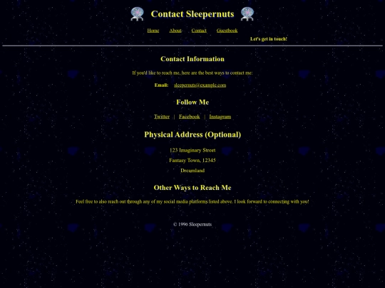 contact screenshot