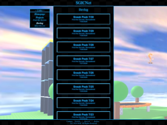 devlog screenshot