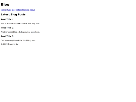 blog screenshot