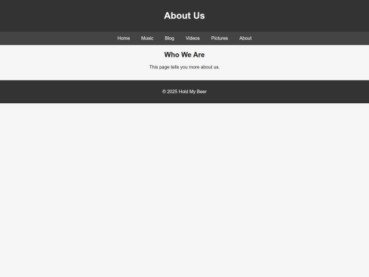 start/about screenshot
