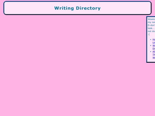Writing_Directory screenshot