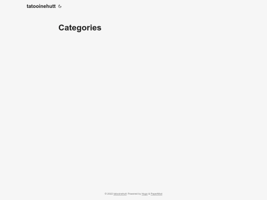 categories screenshot