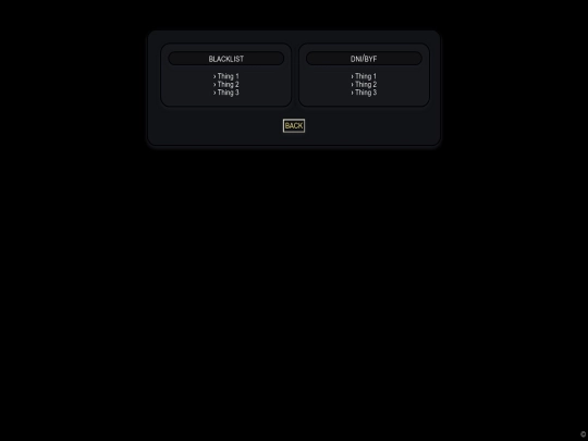 blacklist screenshot