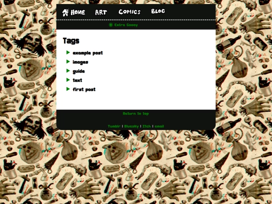 tags screenshot