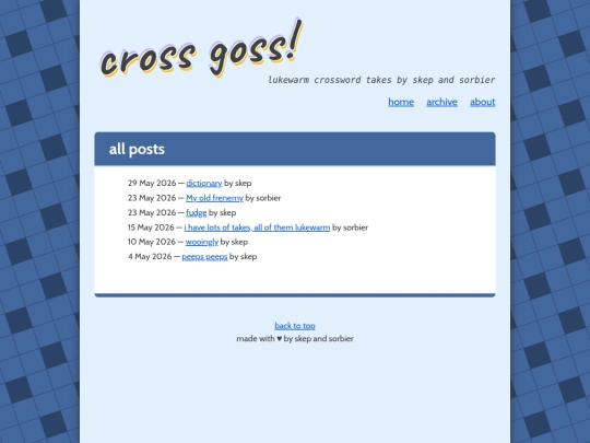 archive screenshot