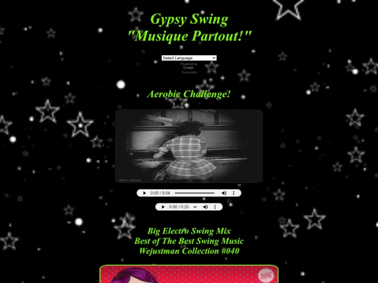 GypsySwingMusiquePartout screenshot