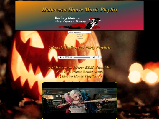 HalloweenHouseMusicPlaylist screenshot