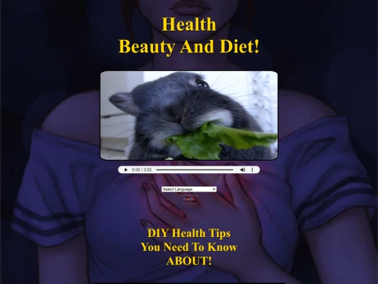 HealthyBeautyandDiet screenshot