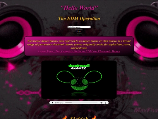 HelloWorld screenshot
