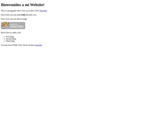 index screenshot