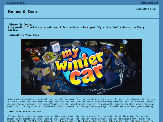 en/videogames/mywintercar-earlyrelease screenshot
