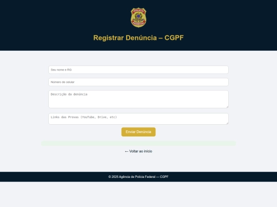 denuncia screenshot