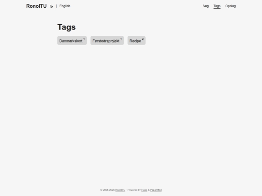 da/tags screenshot