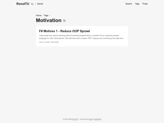 tags/motivation screenshot