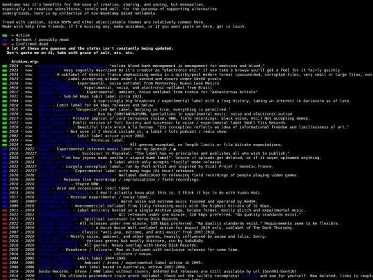 labels screenshot