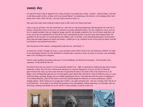 posts/sunnyday screenshot