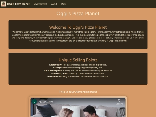 Oggis screenshot