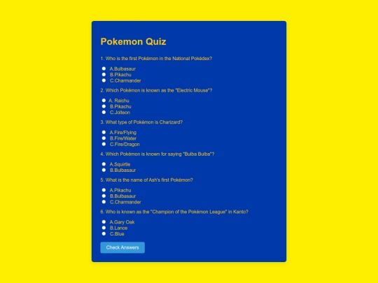 js quiz screenshot
