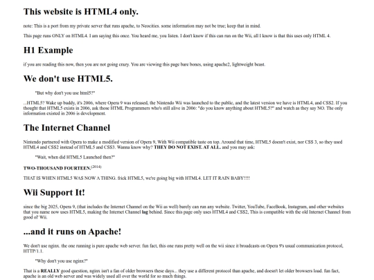 onlyhtml4 screenshot