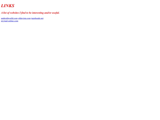 interestinglinks screenshot