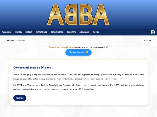 Página Inicial screenshot