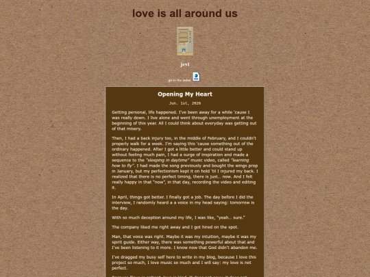 blog screenshot