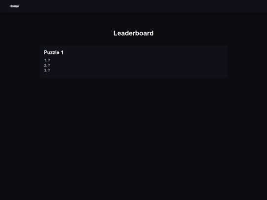 leaderboard screenshot