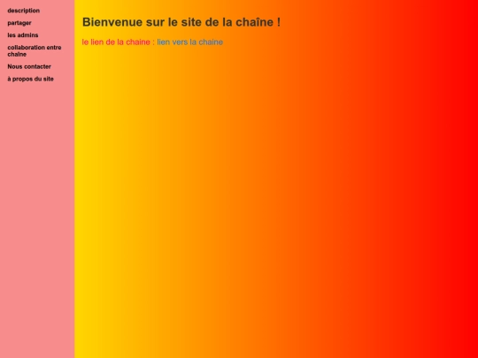 chaine html/chaine screenshot