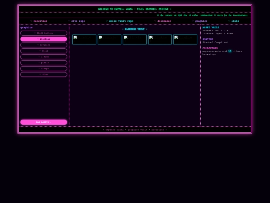 graphics-blinkies screenshot