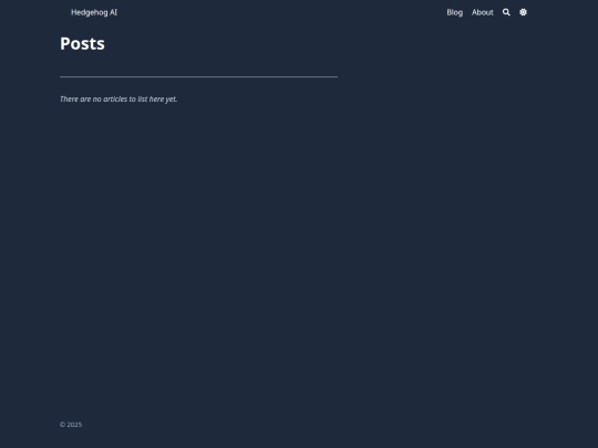 posts/page/1 screenshot