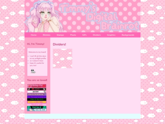 dividers screenshot