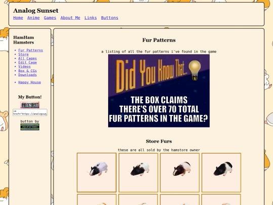 hamster/furpatterns screenshot