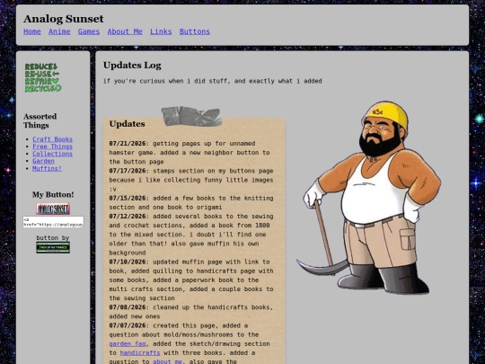 updates screenshot