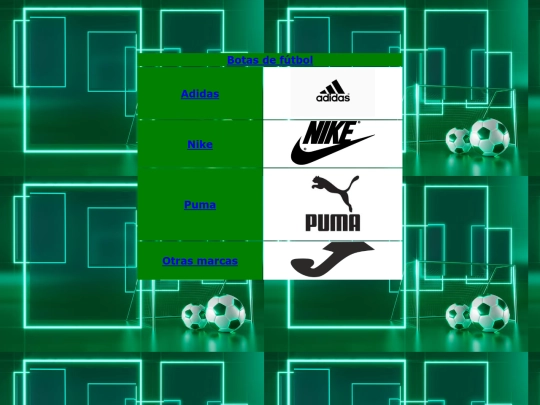 Trabajo 3ºEvaluación/botasdefutbol screenshot