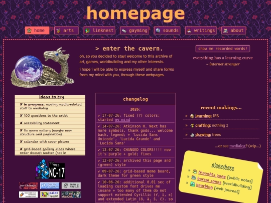 home screenshot
