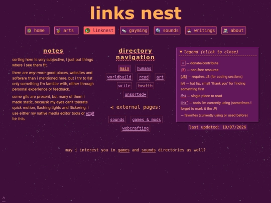 linksnest screenshot