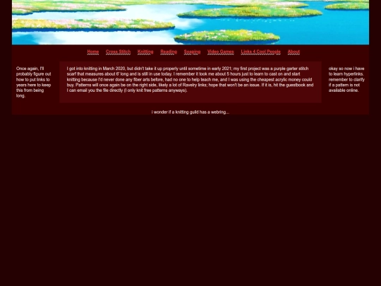 knitting screenshot
