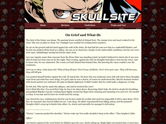 Fics/griefandwhatifs screenshot