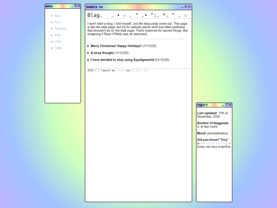blag screenshot
