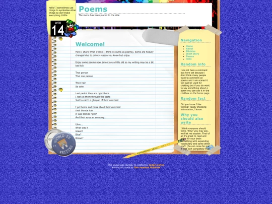 poems screenshot