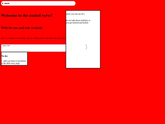 testing screenshot