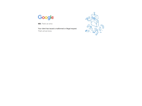 google/400 screenshot