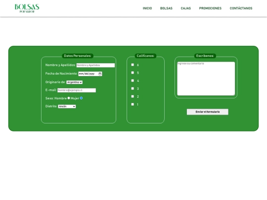 contactanos screenshot