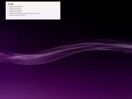 todo screenshot
