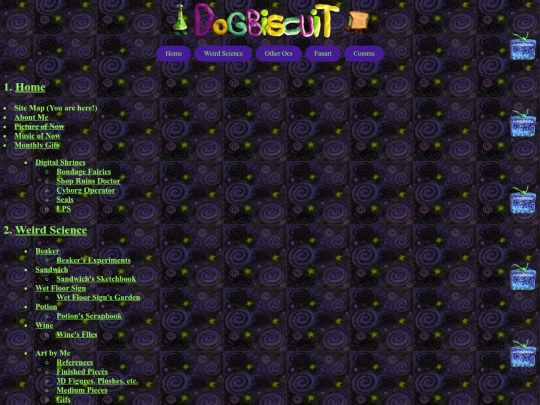 sitemap screenshot