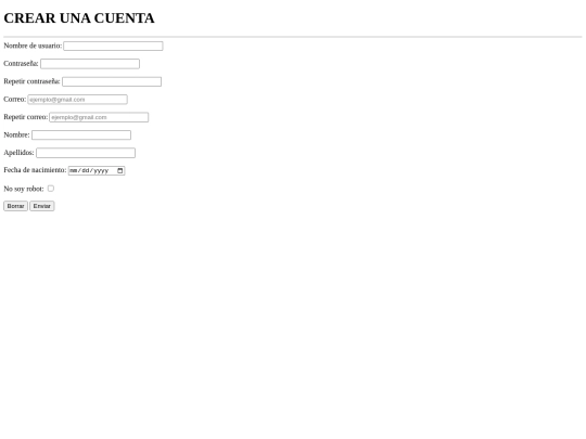 registro screenshot