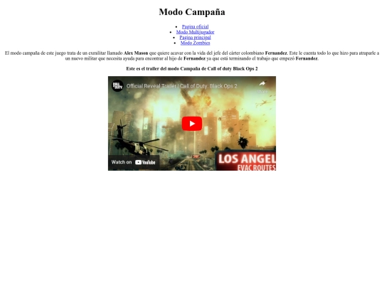 modoCampana screenshot